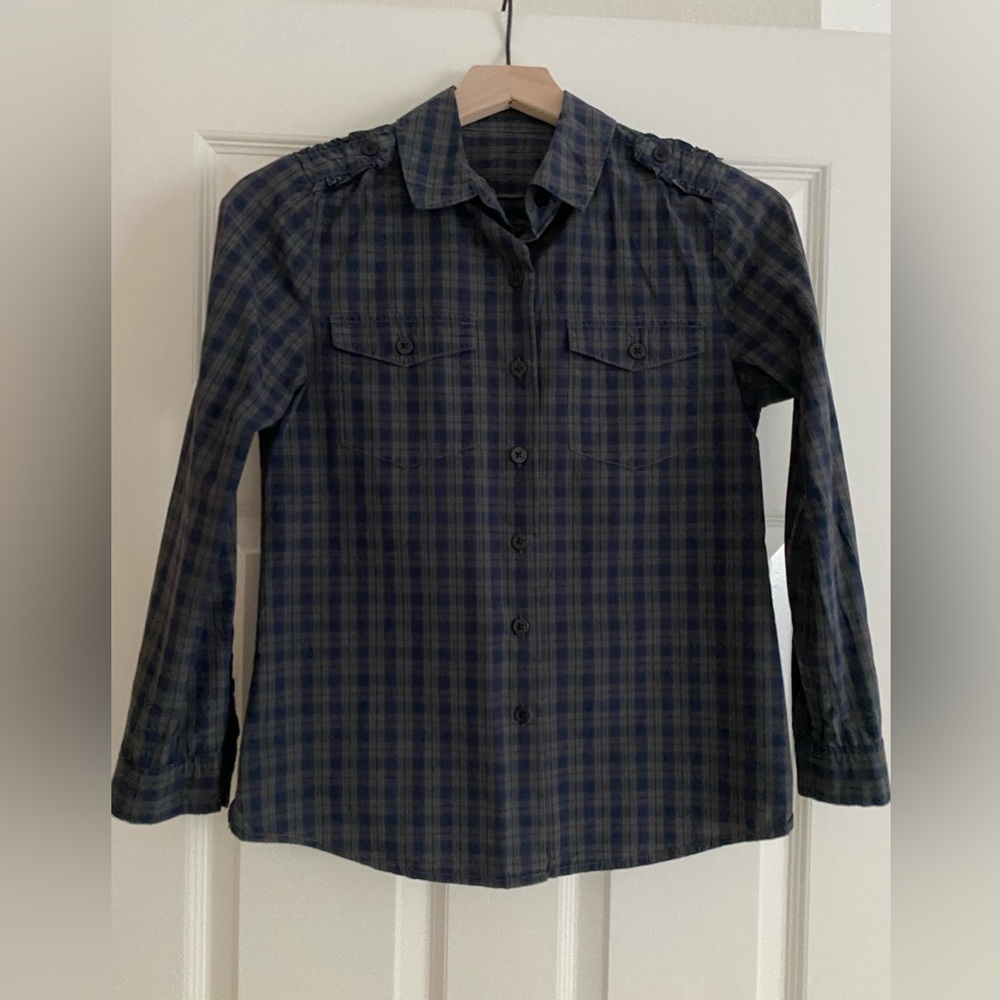 Woman fitted Check shirt